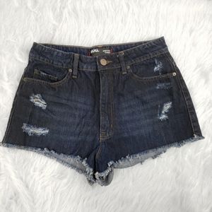 BDG | High Rise Cheeky Jean Shorts Dark Wash 30